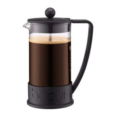 CAFETERA BODUM BRAZIL 8 POCILLOS NEGRO
