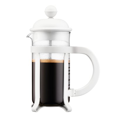 CAFETERA BODUM JAVA 3 POCILLOS BLANCA