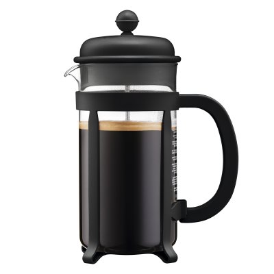 CAFETERA BODUM JAVA 8 POCILLOS NEGRA