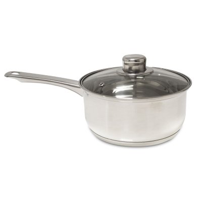 CACEROLA GOURMET PLUS ACERO INOX C/ MANGO 18 CMS