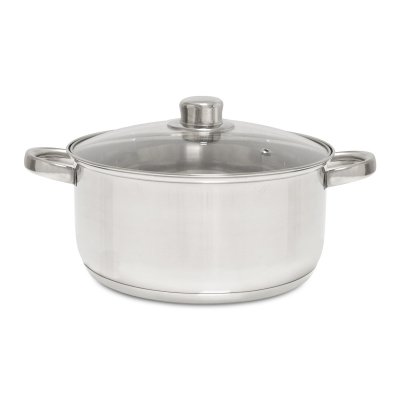CACEROLA GOURMET PLUS ACERO INOXIDABLE 24 CMS