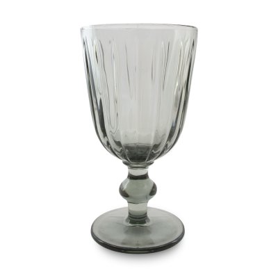 COPA DE VIDRIO VERONA DARK GREY 300 ML