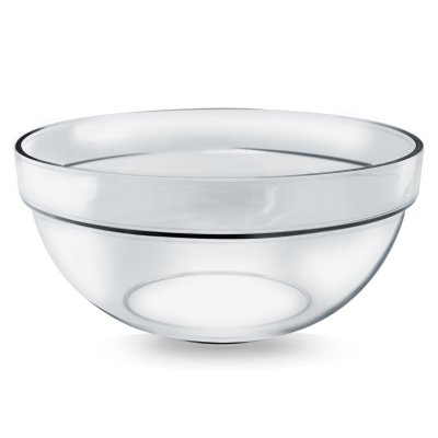 ENSALADERA BOWL GRANDE REDONDO DE ACRILICO PREMIUM