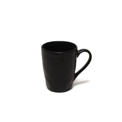 JARRO MUG SAKURA ZEN MATT BLACK DE PORCELANA 350 ML