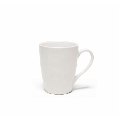 JARRO MUG SAKURA ZEN MATT WHITE DE PORCELANA 350 ML