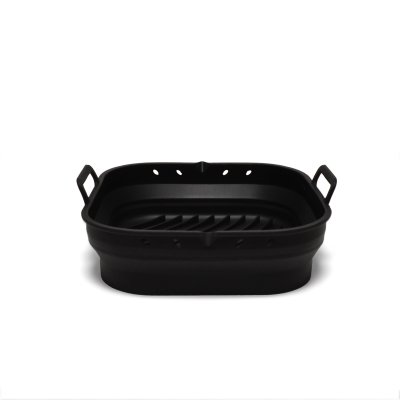 BANDEJA DE SILICONA PLEGABLE HOME CONCEPT PARA FERIDORA DE AIRE NEGRO 2.5 LITROS