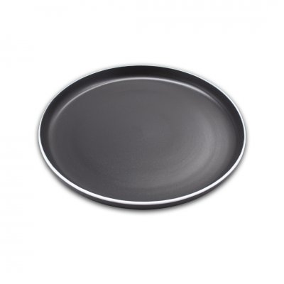 PLATO PLAYO SAKURA BLACK DE PORCELANA 27 CMS