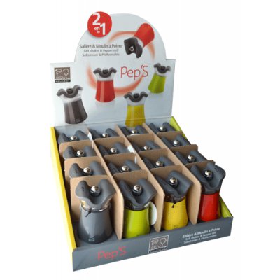 PACK X16 PEUGEOT PEPS MOLINILLO PIMIENTA/SAL ACRIL