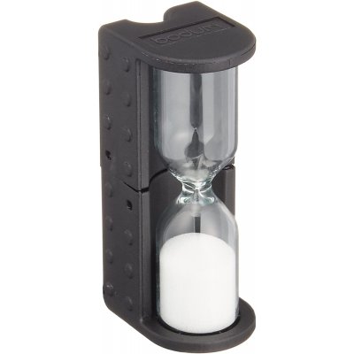 RELOJ DE ARENA BODUM BISTRO 4 MINUTOS NEGRO