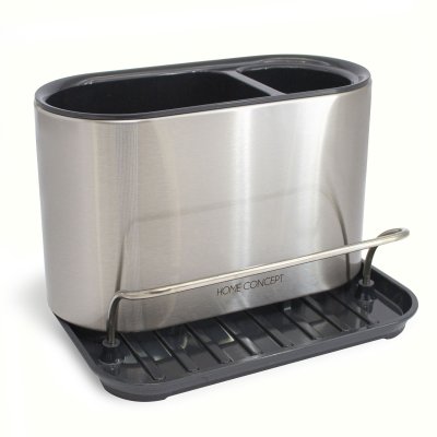 ORGANIZADOR ESCURRIDOR DE BACHA HOME CONCEPT ACERO INOXIDABLE