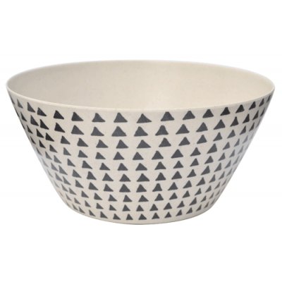 ENSALADERA TRIANGLES DE FIBRA DE BAMBOO PREMIUM 24 CMS