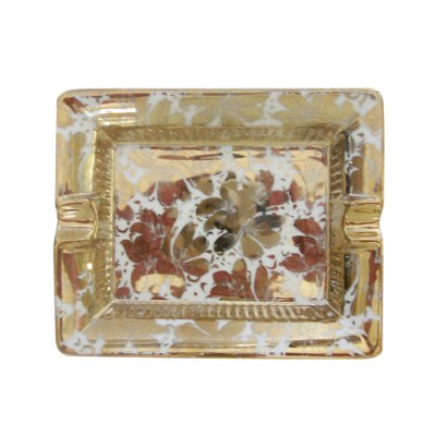 CENICERO PORCELANA RECTANGULAR GDE