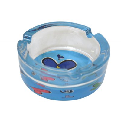 CENICERO REDONDO BLUE