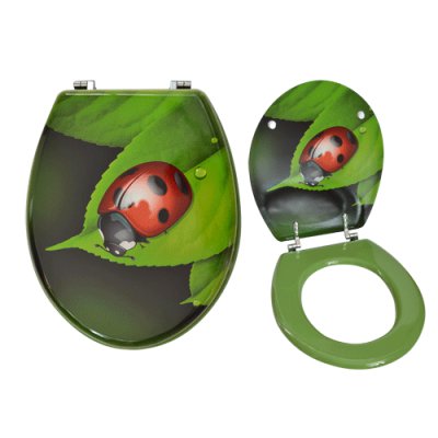 TABLA P/INODORO MDF LADY BUG