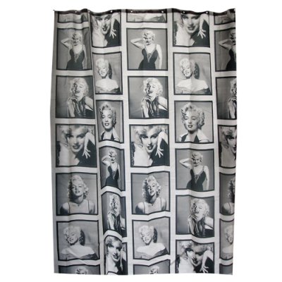 CORTINA DE BAÑO MARILYN MONROE 180X180CM