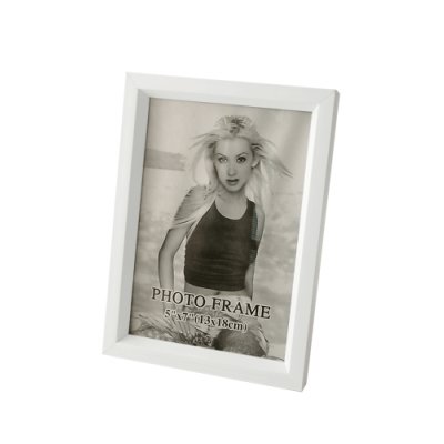 PORTARRETRATO PLASTICO BLANCO 13X18CM