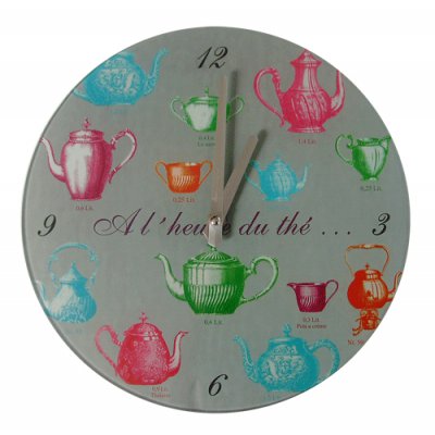 RELOJ PARED SILVER