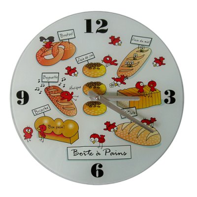 RELOJ PARED PAN