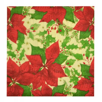 PAQUETE SERVILLETAS NAVIDEÑAS