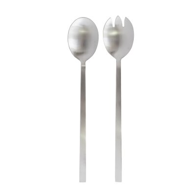 CUBIERTOS P/ ENSALADA SAKURA MATT STAINLESS STEEL