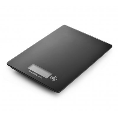 BALANZA DE COCINA DIGITAL NEGRA HOME CONCEPT
