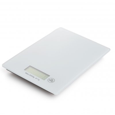 BALANZA DE COCINA DIGITAL BLANCA HOME CONCEPT