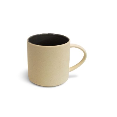 JARRO MUG SAKURA SWEDEN STONE GREY DE PORCELANA 365 ML