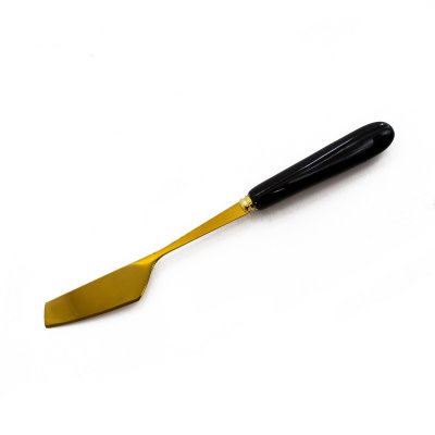 SET X6 UNTADORES HC PORCELANA BLACK Y ACERO GOLD