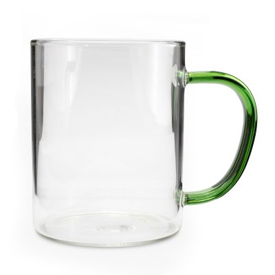 JARRO MUG KAPHI GREEN VIDRIO BOROSILICATO 450 ML