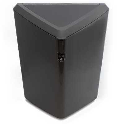 CESTO CRIPPA DE POLIPROPILENO PREMIUM GRIS 12 L