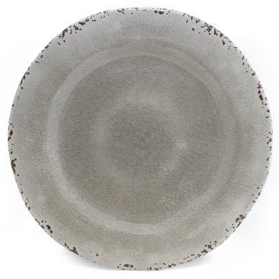 PLATO PLAYO DE MELAMINA HOME CONCEPT GRIS 28 CM
