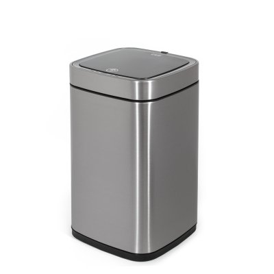 CESTO EKO SMART BY SENSOR MATT STEEL 12 L