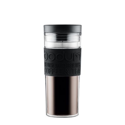 BODUM MUG CIERRE HERMETICO DOBLE PARED 0,45L BLACK