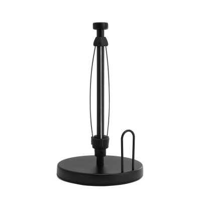 PORTA ROLLO SMART HOME CONCEPT ACERO INOX BLACK