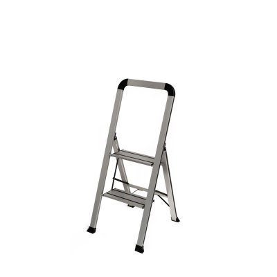 ESCALERA DE ALUMINIO 2 PELDAÑOS CON AGARRE