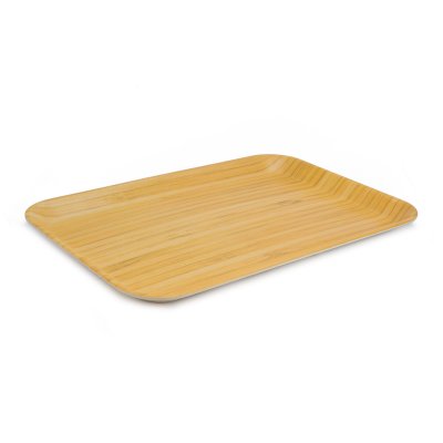 BANDEJA JARDINS MELAMINA SIMIL WOOD 39 X 27 CMS