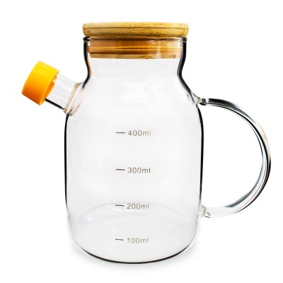 ACEITERO VINAGRERO DELUXE VIDRIO C/ MEDIDOR 400 ML
