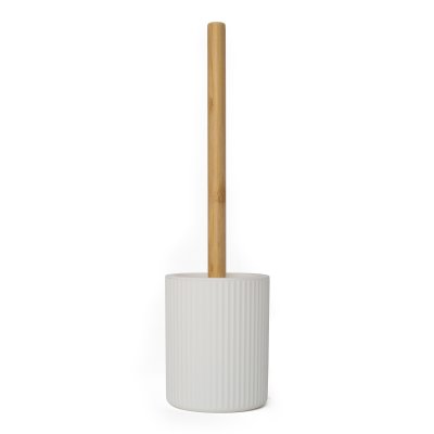 CEPILLO LIMPIA INODORO MICHIGAN WHITE & WOOD