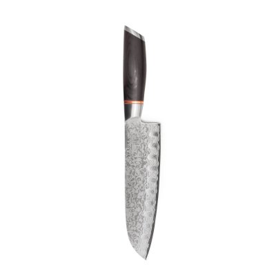 CUCHILLO SANTOKU SENDAI SAKURA DARK PAKKAWOOD 31 CM
