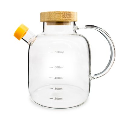 ACEITERO VINAGRERO DELUXE VIDRIO C/ MEDIDOR 650 ML