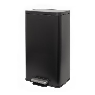 CESTO EKO CLASSIC MADISON MATT BLACK STEEL 30L