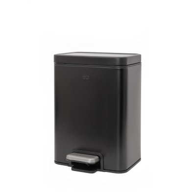CESTO EKO CLASSIC MADISON MATT BLACK STEEL 6L