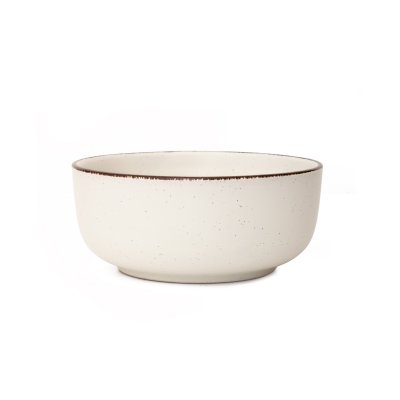 BOWL SAKURA MOROCCO WHITE DE PORCELANA 14.5 CMS