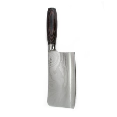 CUCHILLO SAKURA HACHA PRO STAINLESS STEEL BROWN EBANO 30 CM