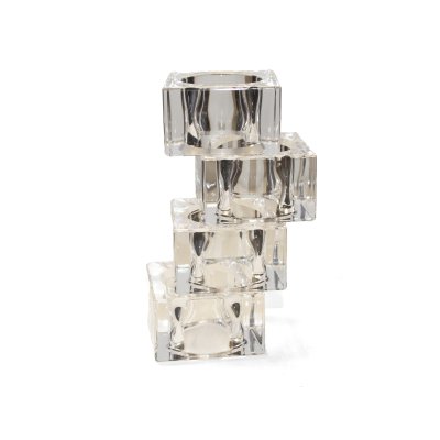 SET X4 PORTA SERVILLETAS DE ACRILICO PREMIUM CLEAR