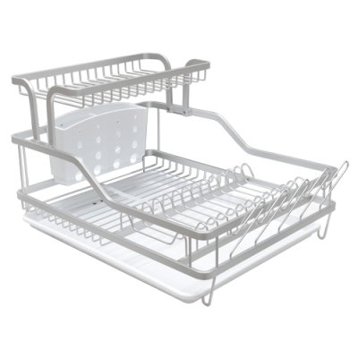 SECAPLATOS DOBLE DE ALUMINIO PREMIUM CON BANDEJA