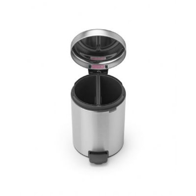 CESTO BRABANTIA NEW ICON RECYCLE 4 LTS MATT STEEL