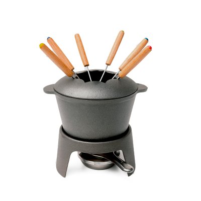 FONDUE DE HIERRO FUNDIDO PREMIUM DARK GREY