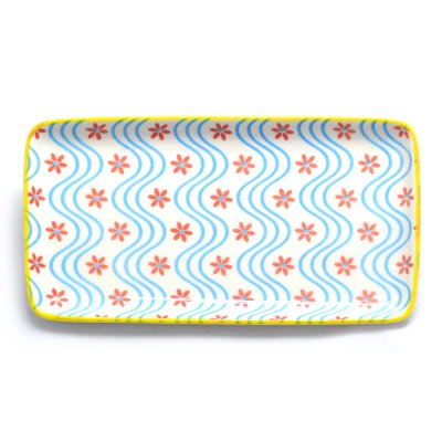 BANDEJA PORCELANA 23 X 12 CMS JEFFERSON